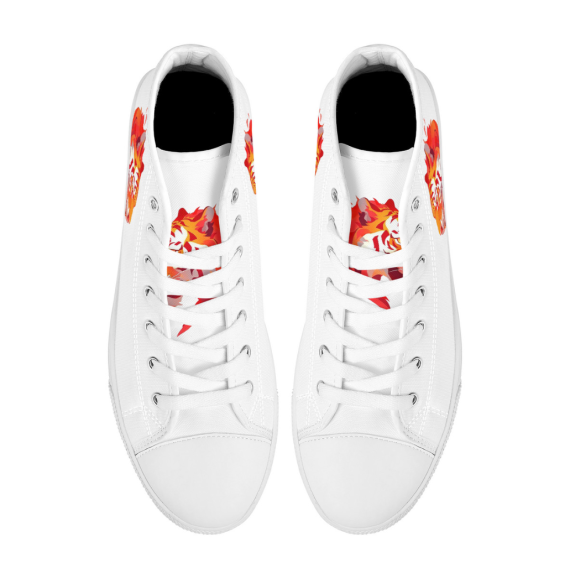 Blazing Tiger High - Tops